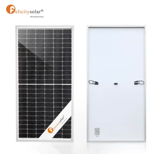 Half-Cut 400W Off Grid Solar Panels Pv Module Manufacturer For Home Cost - Image 2