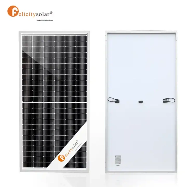 Half-Cut 400W Off Grid Solar Panels Pv Module Manufacturer For Home Cost - Image 2